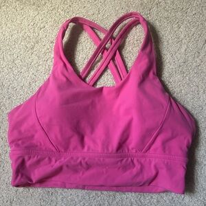 BuffBunny Hot Pink Rosa Sports Bra